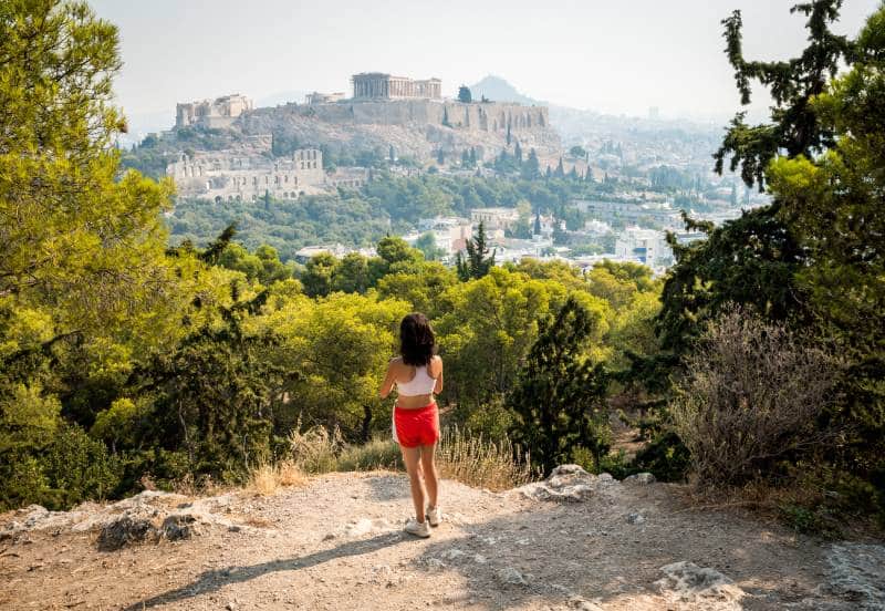 living and working in greece